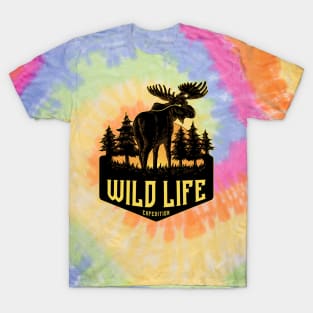 Wild Life Deer Logo T-Shirt